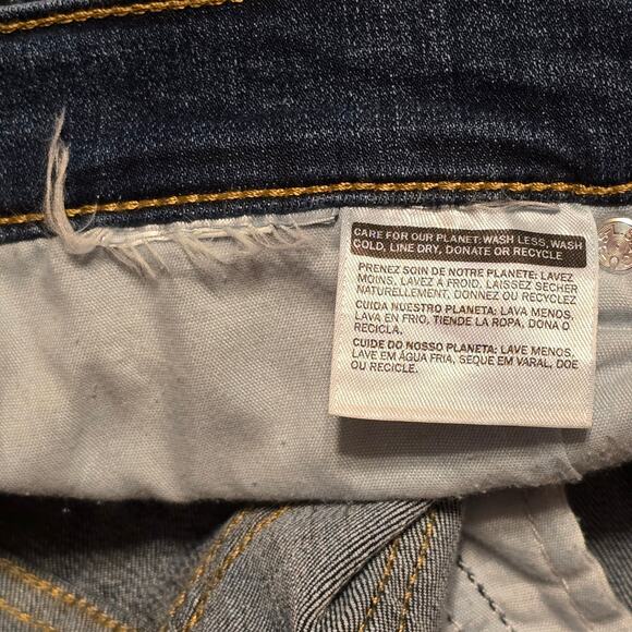 Levi's Classic Bootcut Jeans Womens Size 8 Blue Mid Rise Med Wash Casual Boho - Picture 4 of 12